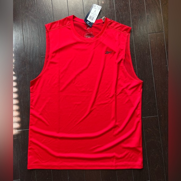 NWT Reebok T-Shirt sleeveless Training SpeedWick. Size L - Picture 6 of 14